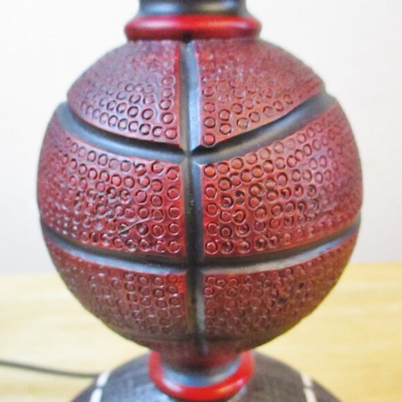 Novelty Sports Balls Table/Desk Lamp, Soccer Basketball Football Stacked on Base - Picture 9 of 11